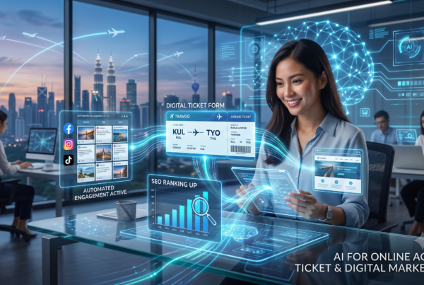 AI for Online Agent Ticket Business: Enhance The Digital Marketing